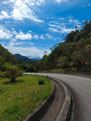 road in the mountains