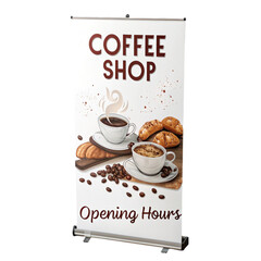 Minimal hand drawn vector coffee illustration with aesthetic quote in a poster frame