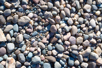 river gravel background image