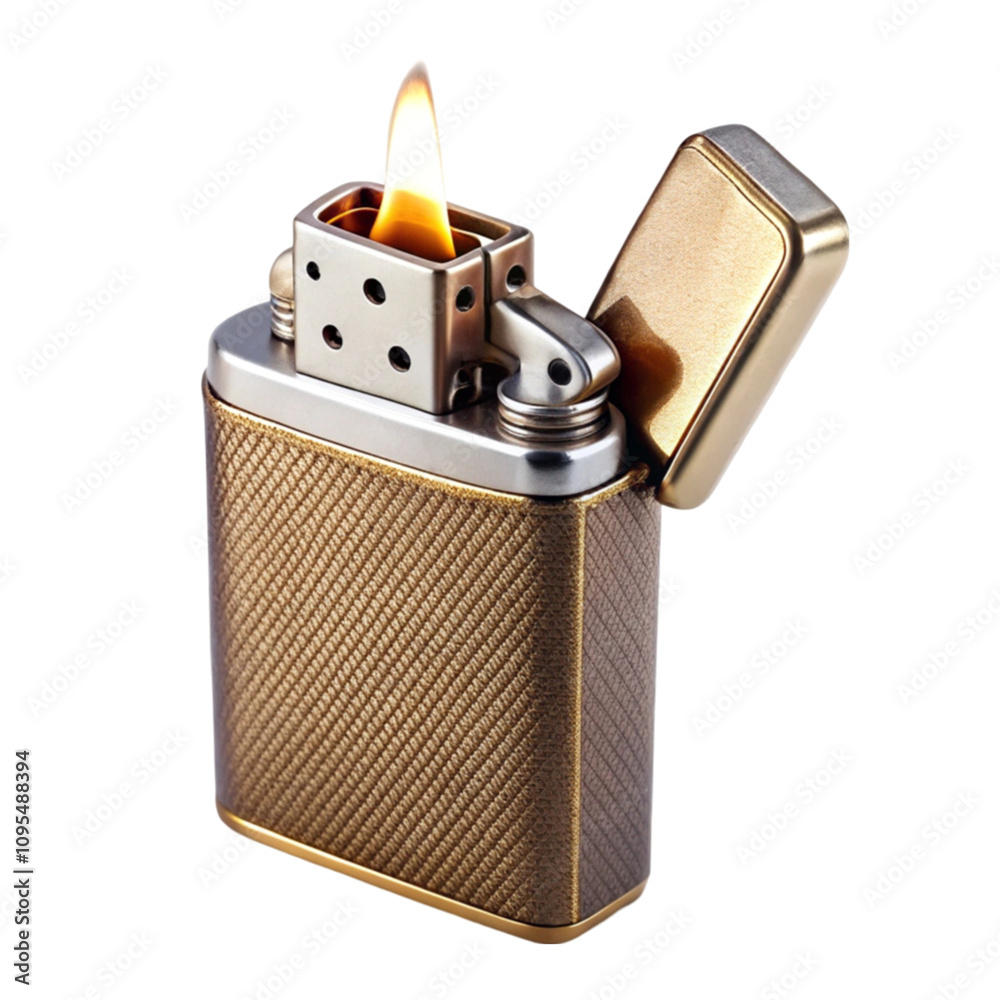 Fototapete An image of a Lighter isolated on a white background