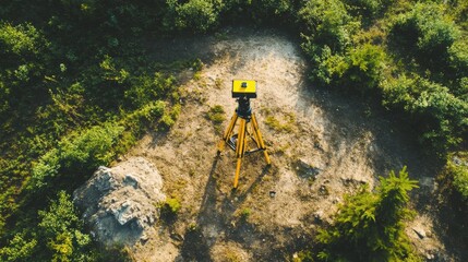 Tool for surveying landscapes from above.