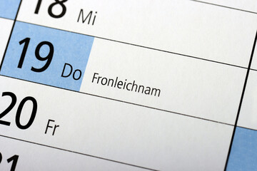 Fronleichnam ein katholischer Feiertag