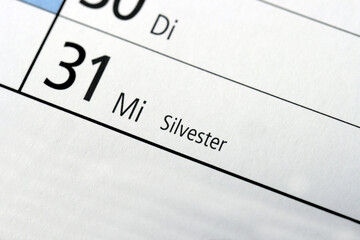 Der letzte Tag im alten Jahr