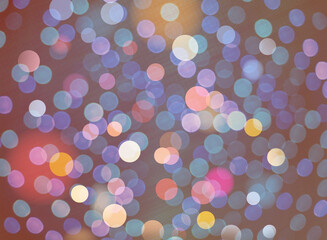 Bokeh Background, Perfect for Festive, Holidays, Celebrations, Banners and Design Projects