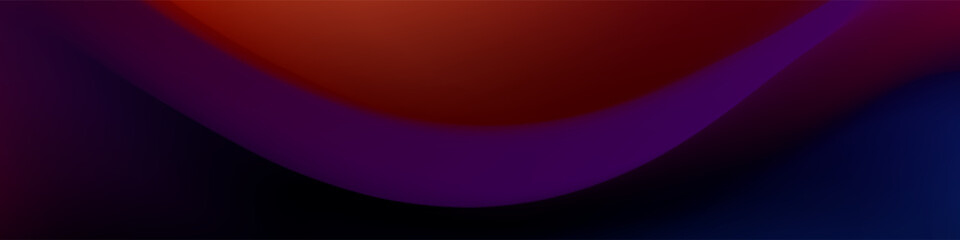 Abstract Dark Purple Red Gradient Background Design Curves