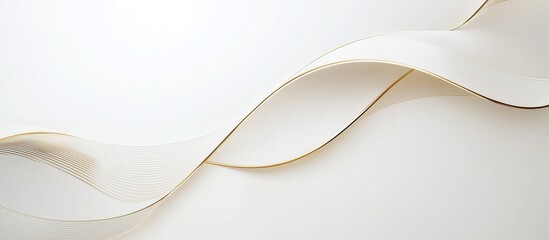 White background with a gold wave. The wave is curving and has a lot of detail
