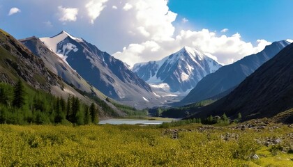 Fototapeta premium Altai mountains 