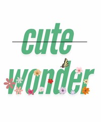 Fototapeta premium cute , wonder 
