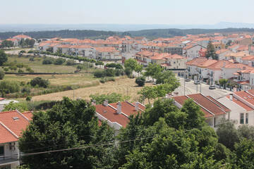 Views from the city Castelo Branco in Portugal, on May 11, 2024