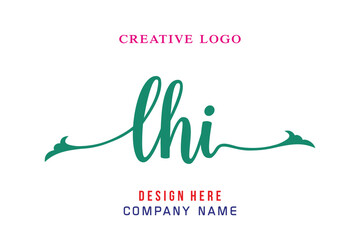 LHI lettering logo is simple, easy to understand and authoritative