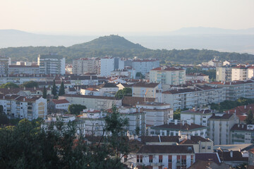 Views from the city Castelo Branco in Portugal, on May 11, 2024