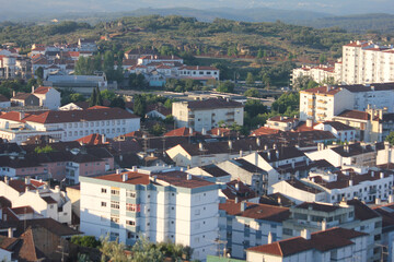 Obraz premium Views from the city Castelo Branco in Portugal, on May 11, 2024