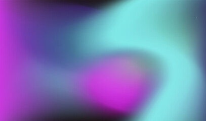 Abstract vector illustration with a dreamy gradient blend of purple, blue, and teal hues. The flowing transitions create a serene and modern aesthetic, perfect for backgrounds or digital art.