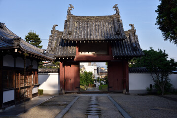 Naklejka premium 大本山萬福寺 総門【重要文化財】