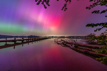 Polarlichter in Bayern