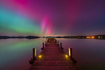 Polarlichter in Bayern