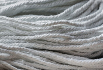 White woven textile texture or background