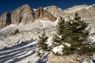 Snowy Range in the early winter; Wyoming