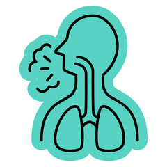 Lung Infection Icon