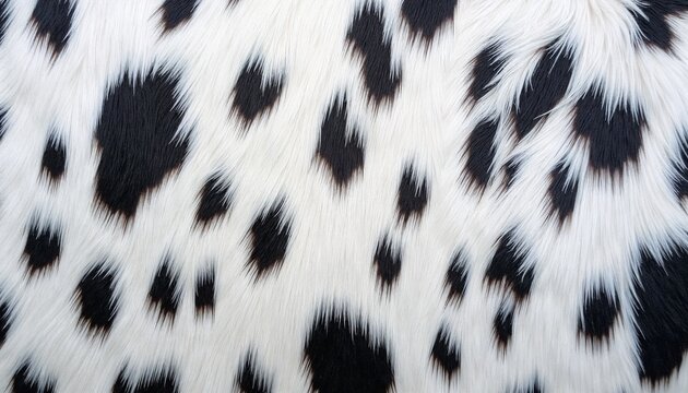 Dalmatian fur texture background closeup