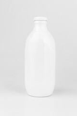 bottle mockup isolated on white background