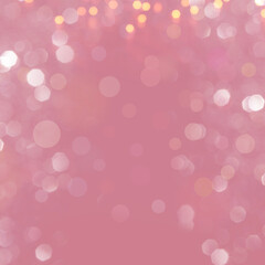 Beautiful pink bokeh background perfect for Party, Anniversary, Birthdays, Festive, Holiday,  Valentines Day or Wedding Invitations. Free space for text.