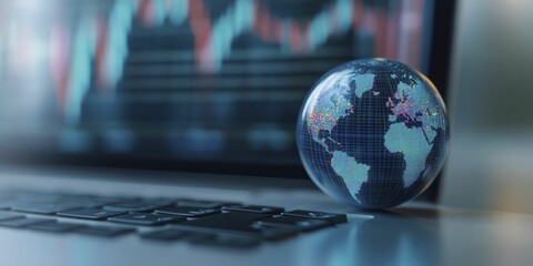 Global market expansion metrics showcasing diverse business growth strategies