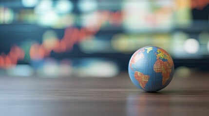 Global market outlook performance with diverse financial charts and graphs