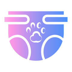 diaper Gradient icon