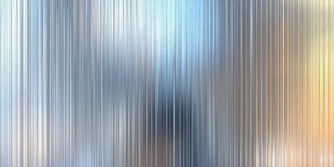 Modern Aluminum Brushed Metal Texture with Sleek Reflective Surface and Vertical Grooves