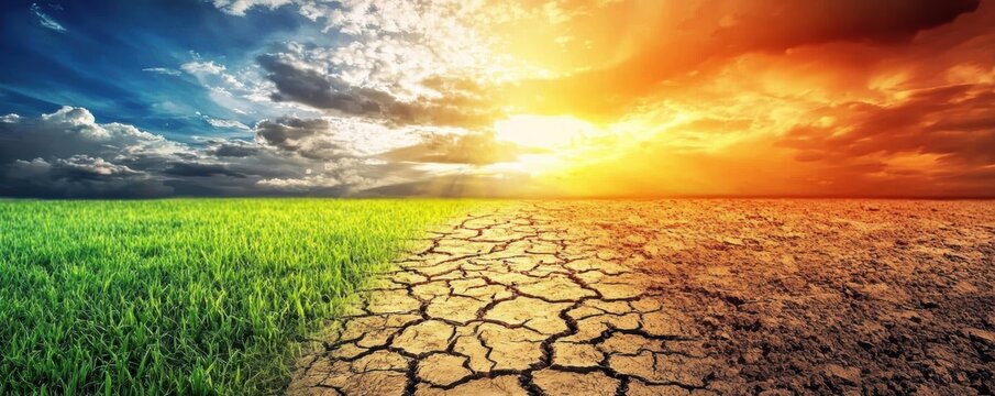 Industrial emissions and pollution impacting climate change nature image landscape aerial view environmental awareness