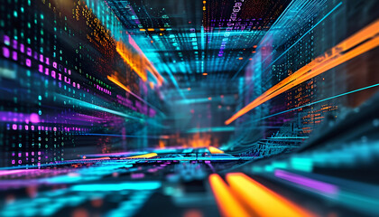 Data wave forms in 3D space