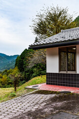 バス旅行での秋の風景・日本