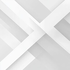 Abstract Geometric Pattern Background White Gray Shapes Minimal Design Futuristic Template