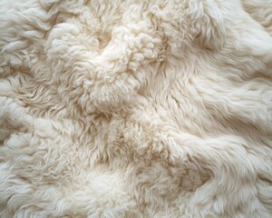 White fluffy fur texture background. Perfect for adding a soft and elegant touch to your design projects.