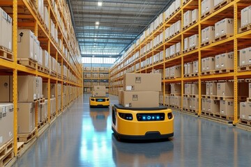 Automated Guided Vehicle and Autonomous Forklifts in Modern Warehouse Logistics and Transport