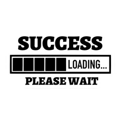 Obraz premium process for success