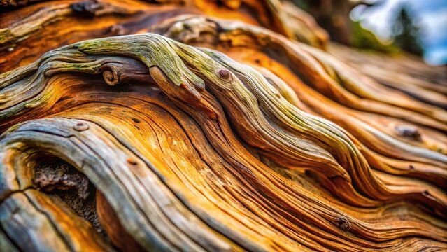 Timeworn and weathered, the bemooster baumstam whispers tales of nature's resilience.