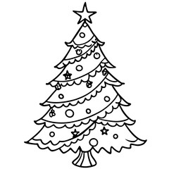  decorated christmas tree