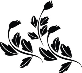 hand drawn floral ornaments