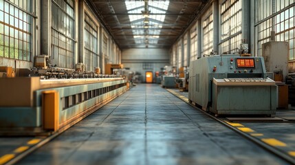 Industrial Factory Interior