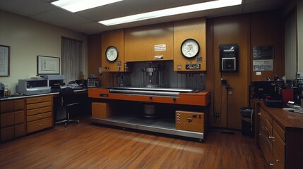 Vintage Laboratory Interior