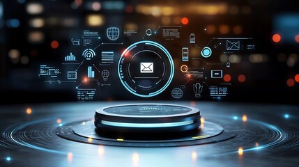 AI Powered Digital Customer Service Flow with Ambient Branding