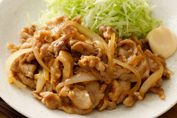 豚肉の生姜焼き