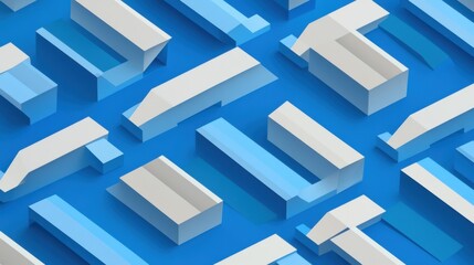 Minimalist Modern Geometry: 3D Clean Design Backgrounds