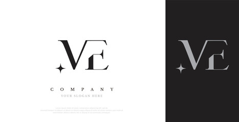 Initial ME Logo Design Vector 