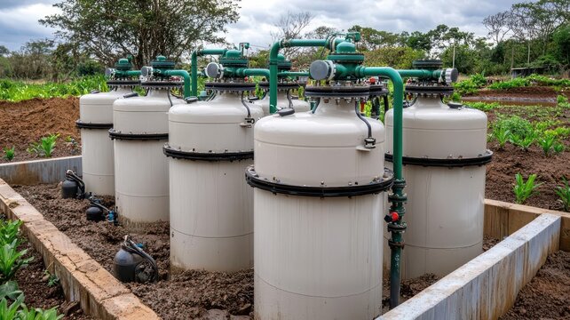 Rainwater harvesting system integrated into wastewater treatment, providing dual benefits of flood prevention and reuse   rainwater harvesting, dual-purpose system