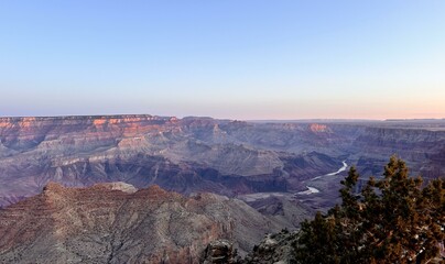 Dawn over the Grand Canyon