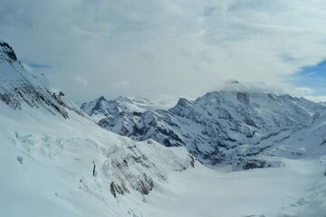Swiss Alps snow covered mountain # 21