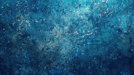 Blue grunge wall texture. Abstract background and texture for design